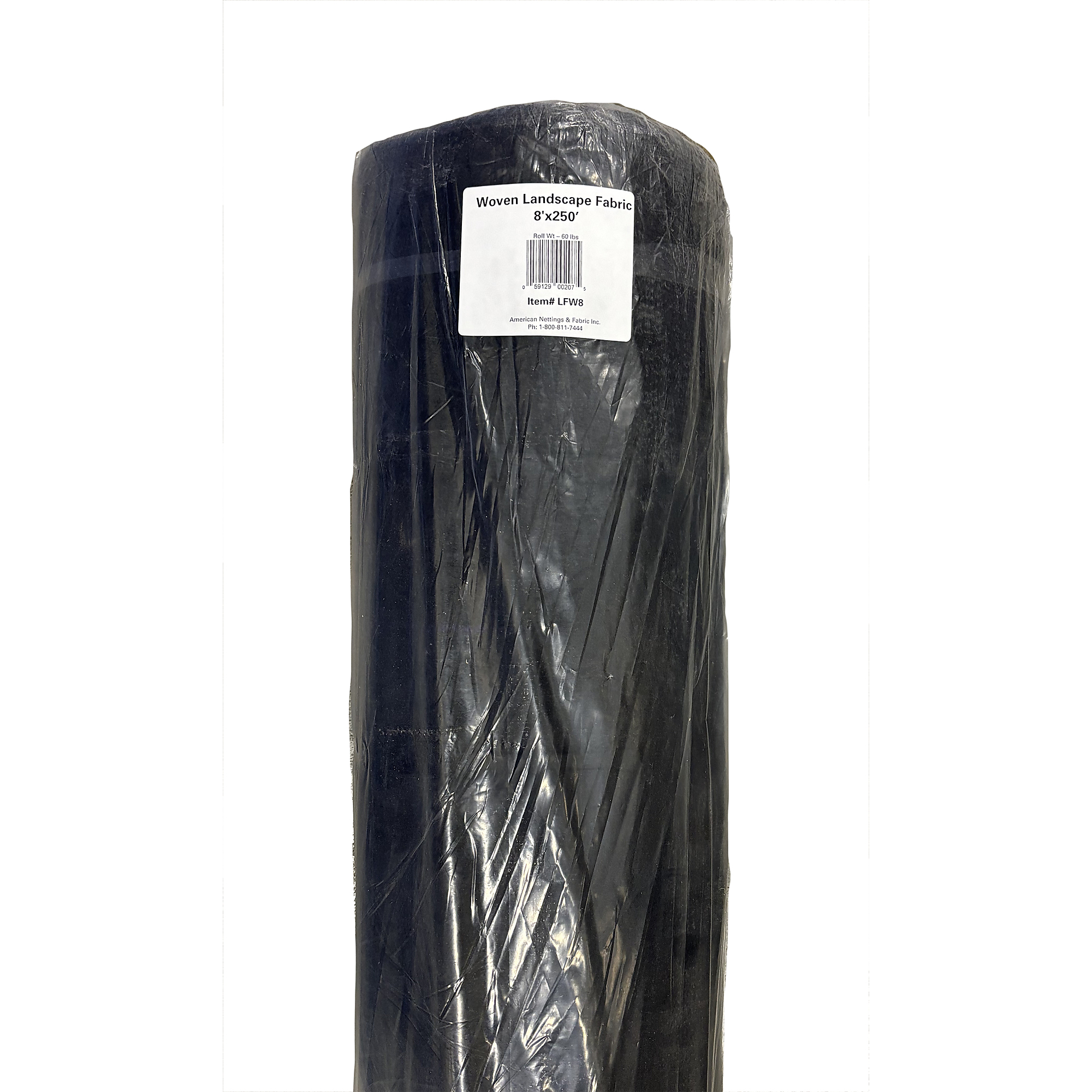 American Nettings & Fabric, Inc., Woven Landscape Fabric 8ft.x250ft., Model# LFW8